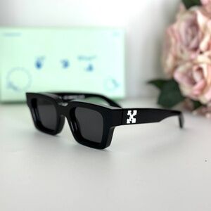 NEW OFF-WHITE VIRGIL Logo Authentic Sunglasses